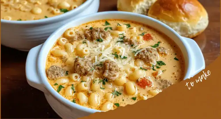 Parmesan Italian Sausage Soup