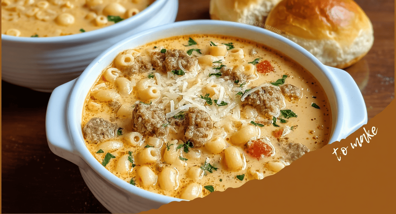 Parmesan Italian Sausage Soup