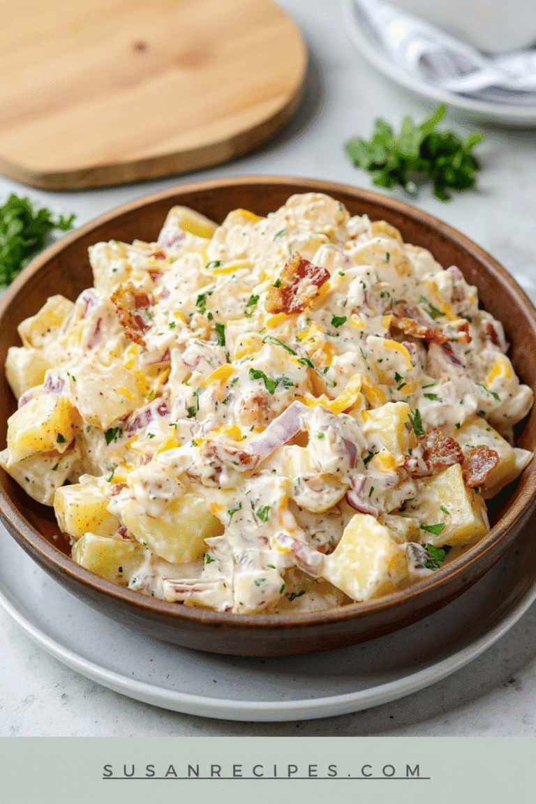 Steakhouse Potato Salad: A Creamy, Flavor-Packed Side Dish