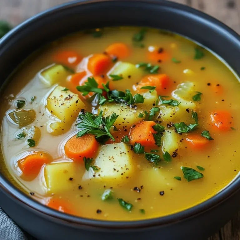 Anti-Inflammatory Golden Detox Soup