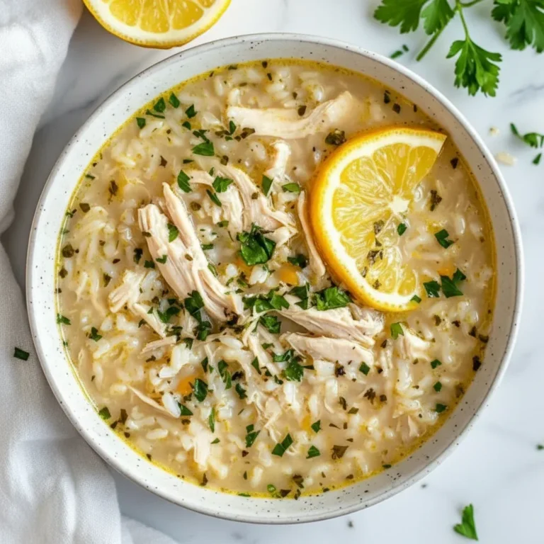 Crockpot Lemon Chicken Soup: Zesty & Light