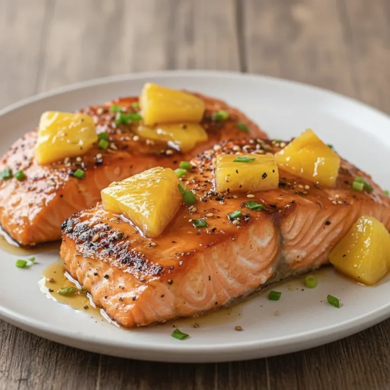 Honey Pineapple Glazed Salmon Recipe – A Tropical Twist