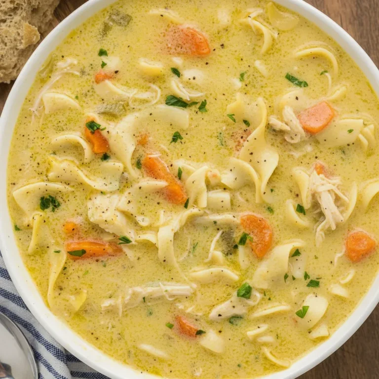 Master The Art Of Creamy Chicken Noodle Soup
