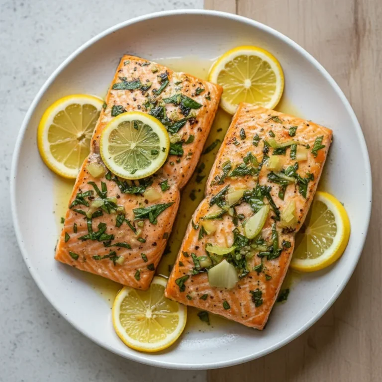 Quick Lemon Basil Salmon – A Fresh & Flavorful Meal