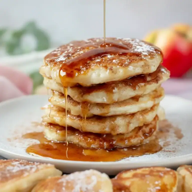 Apple Cinnamon Pancakes Recipe Cozy Fall Breakfast