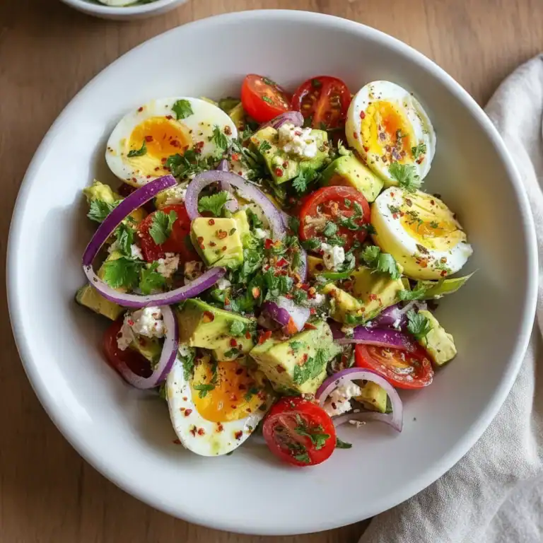 Egg Avocado Salad Recipe Protein Packed Meal