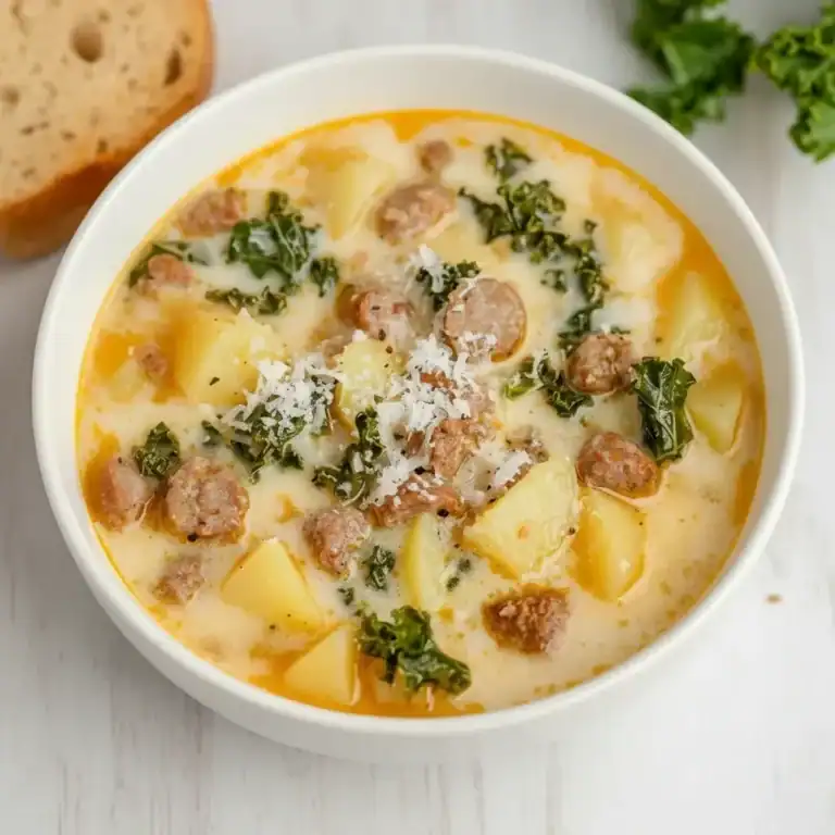 Healthy Slow Cooker Zuppa Toscana Soup