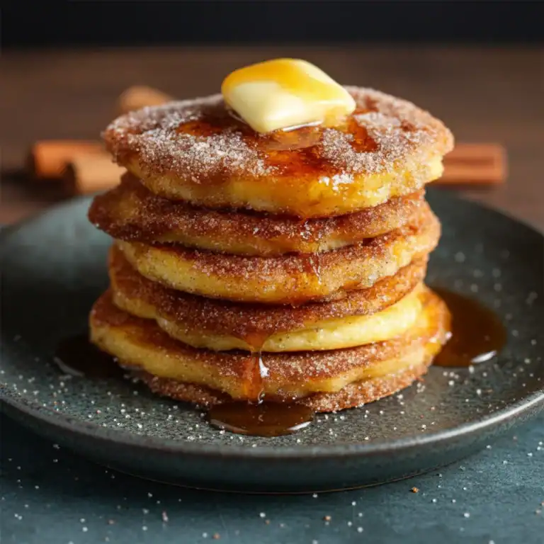 Spanish Churro Pancakes Recipe Indulgent Breakfast