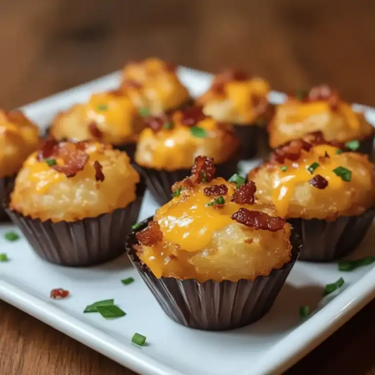 Tater Tot Appetizer Cups Recipe Tasty Party Snack
