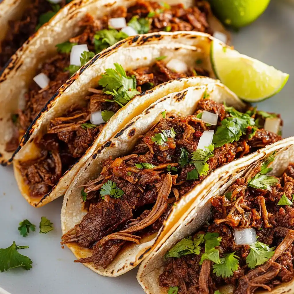 Beef Birria Tacos Recipe | Savory Lunch