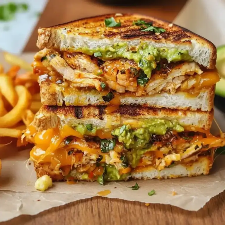 Chicken Avocado Melt Sandwich Recipe - Hearty Comfort Food