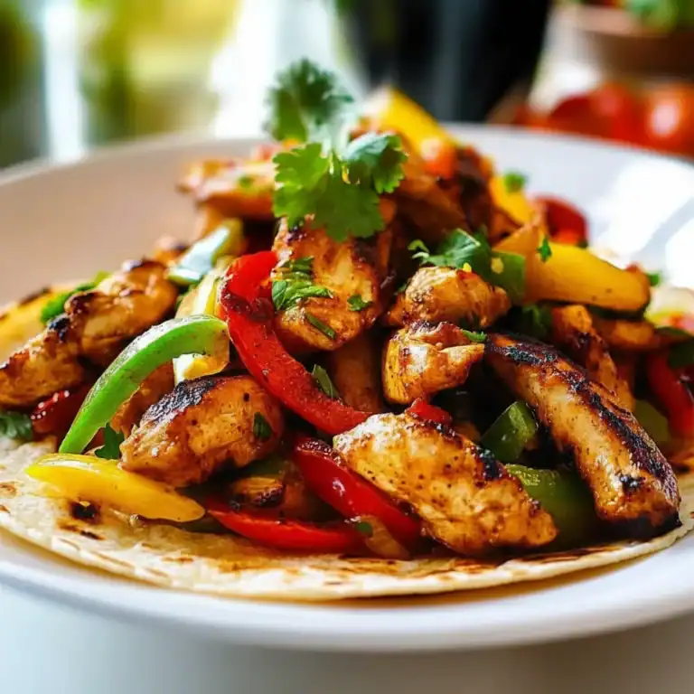 Chicken Fajitas | Sizzling Dinner
