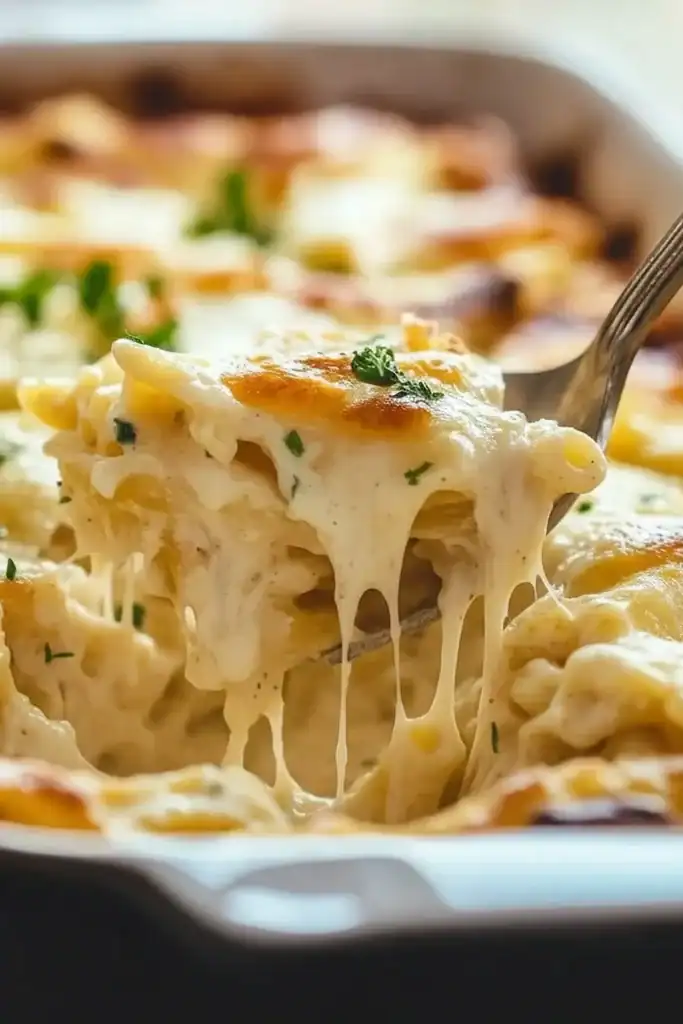 Creamy Oven Baked Alfredo Recipe