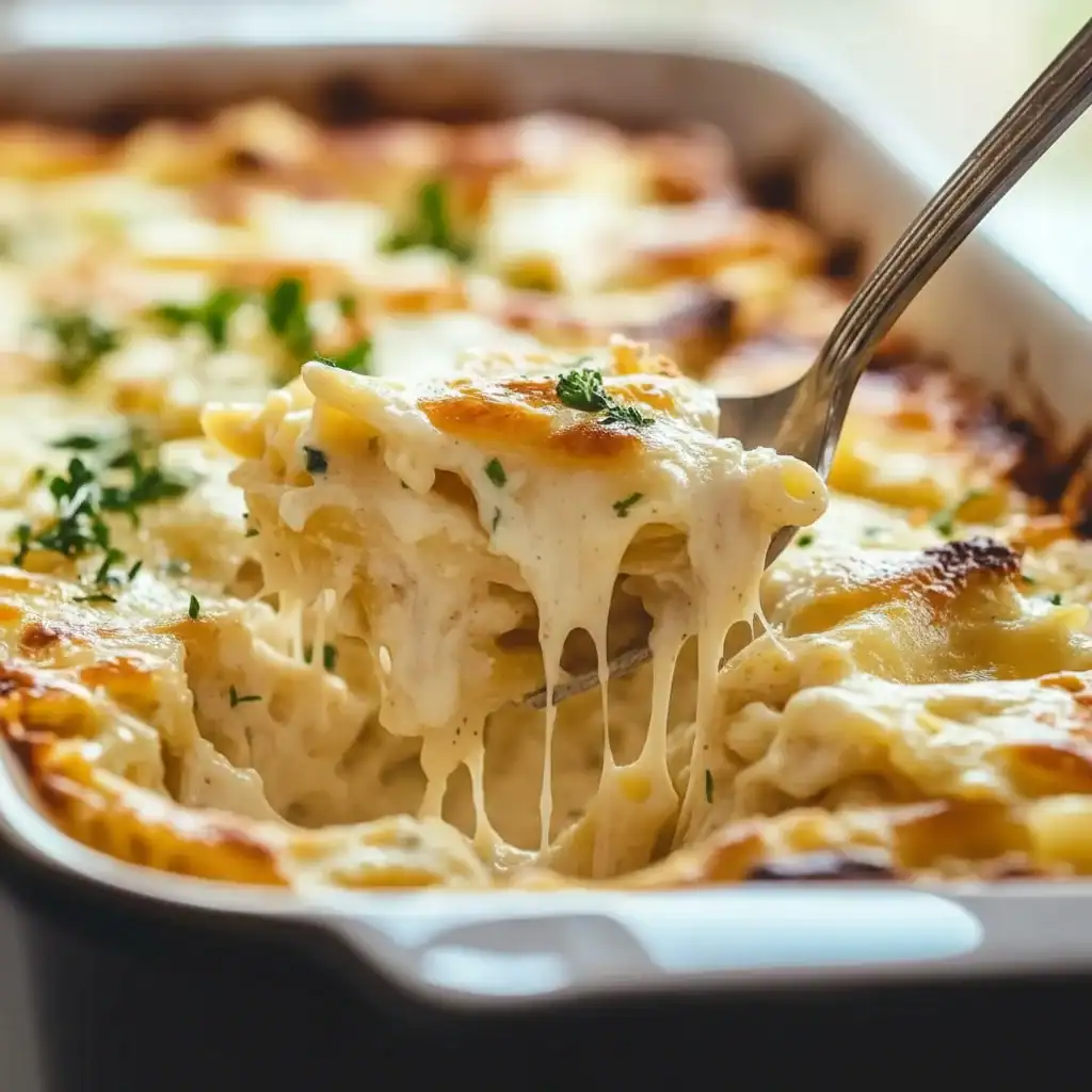 Creamy Oven Baked Alfredo Recipe