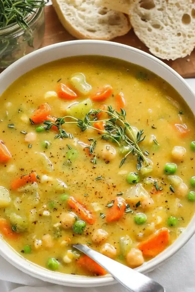 Creamy Vegetable Soup Recipe