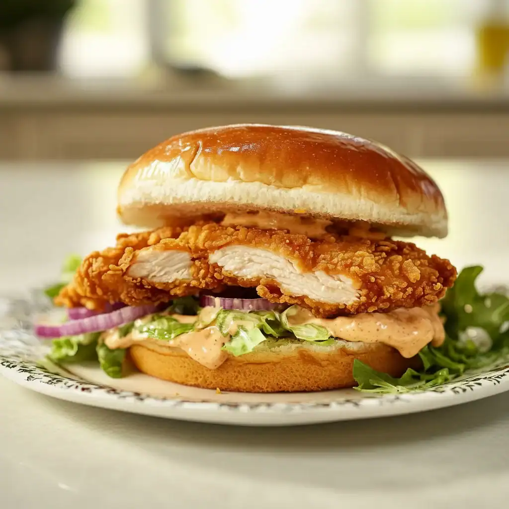 Crispy Chicken Sandwich Recipe