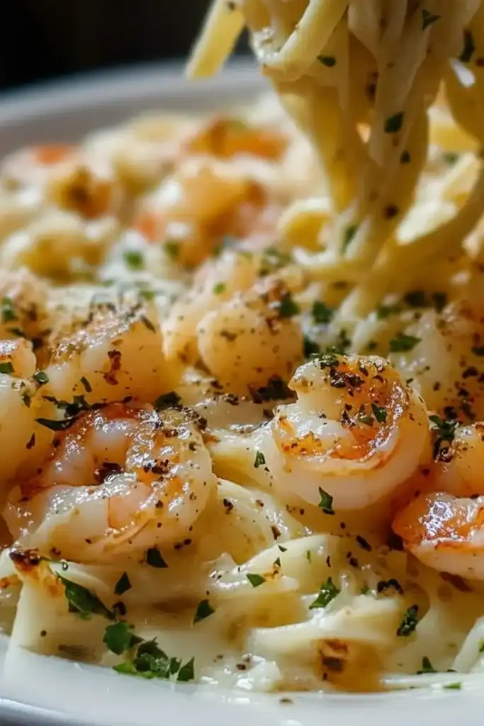 Garlic Butter Shrimp Scampi Pasta
