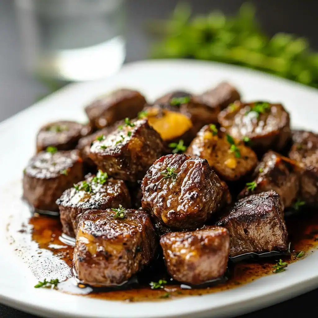 Garlic Butter Steak Bites Recipe