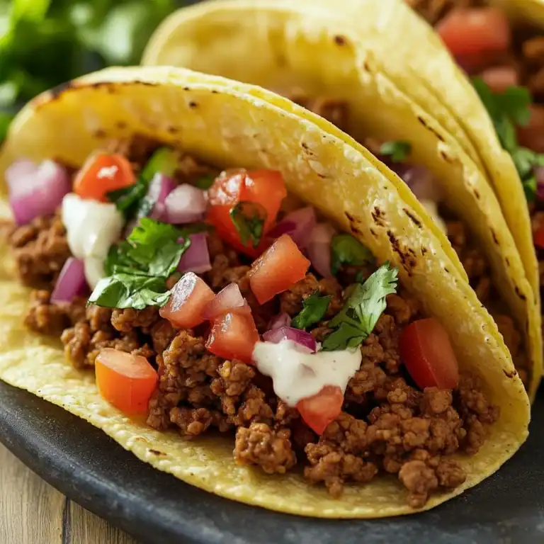 Ground Beef Tacos | Taco Tuesday