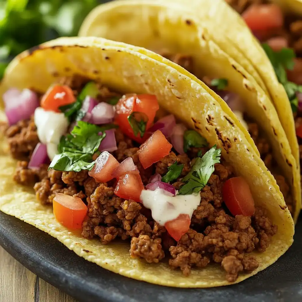 Ground Beef Tacos | Taco Tuesday