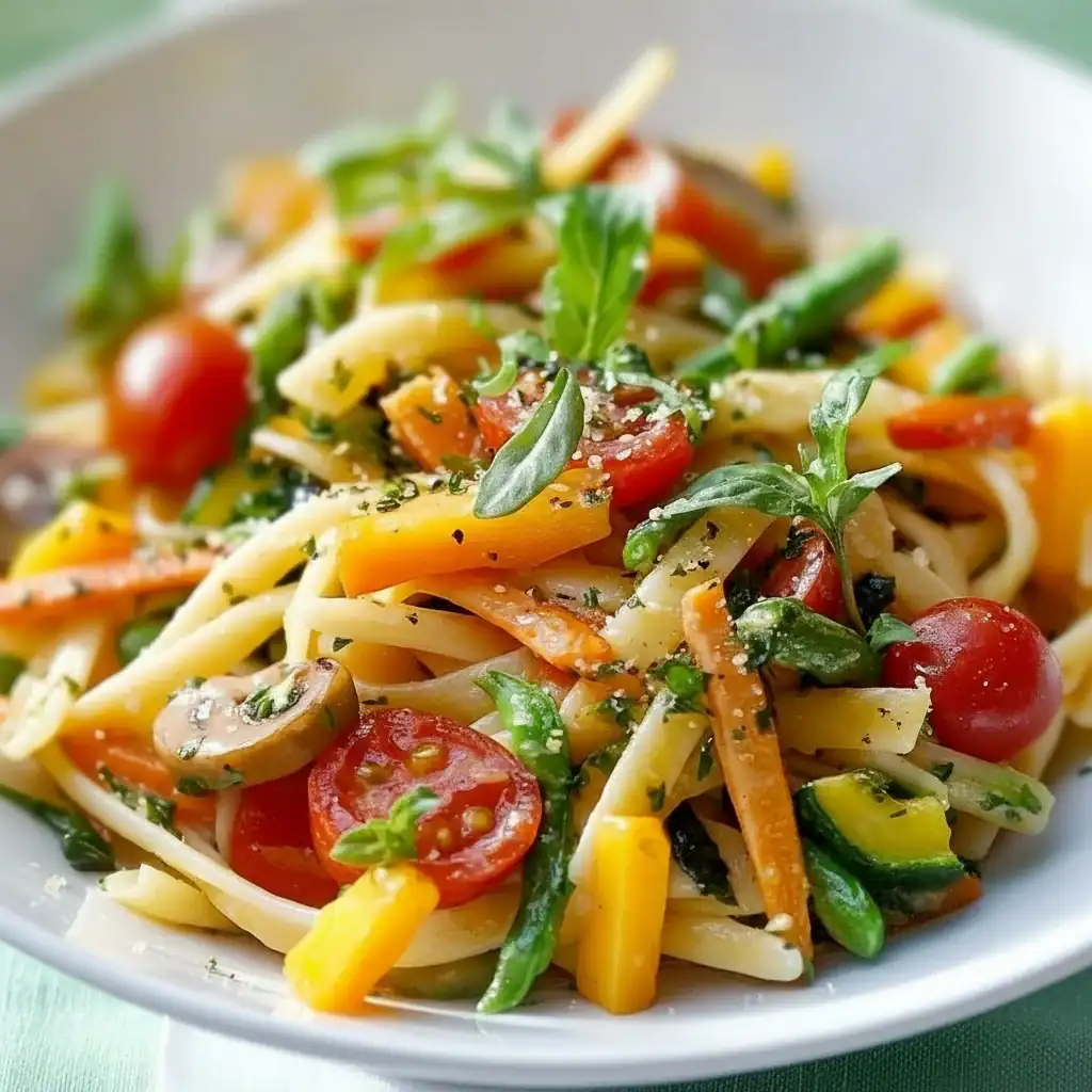 Pasta Primavera Recipe | Fresh Veggies
