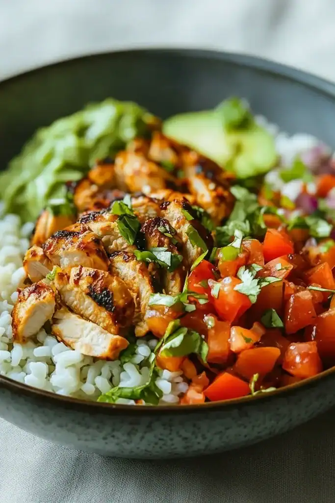Spicy Chicken Power Bowl