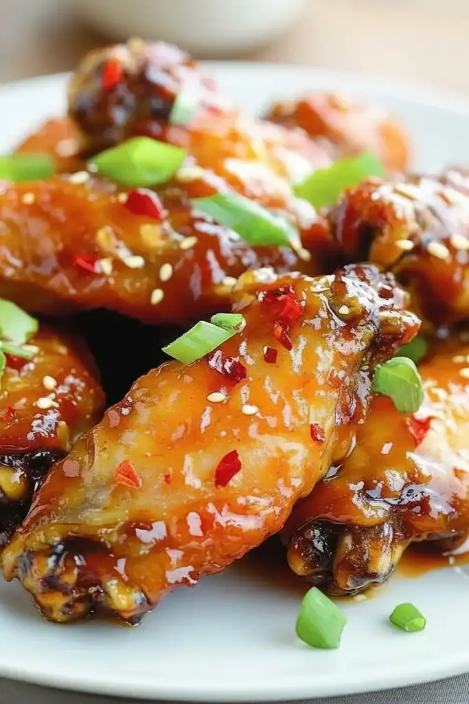Sticky Sweet Chili Chicken Wings