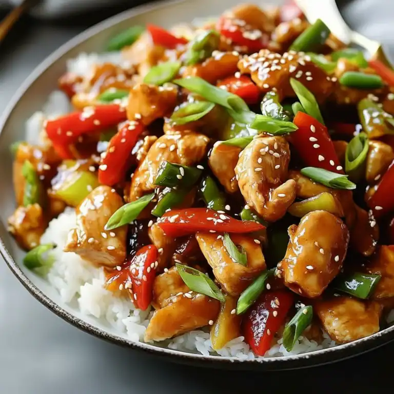 Sweet Sesame Chicken Stir Fry | Asian