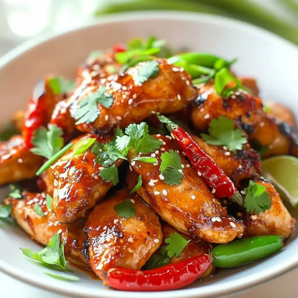 Sweet & Spicy Thai Chili Chicken Recipe