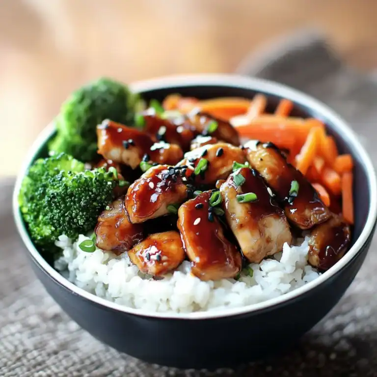 Teriyaki Chicken Bowl Recipe