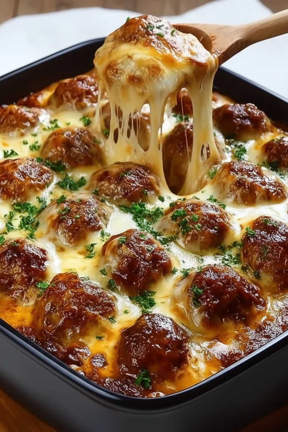 Baked Meatball Casserole
