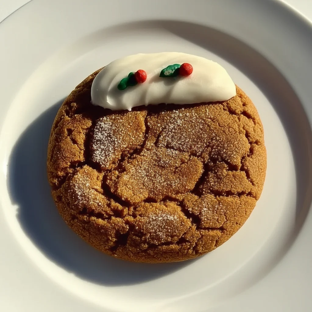 Chewy Soft Gingerbread Cookies