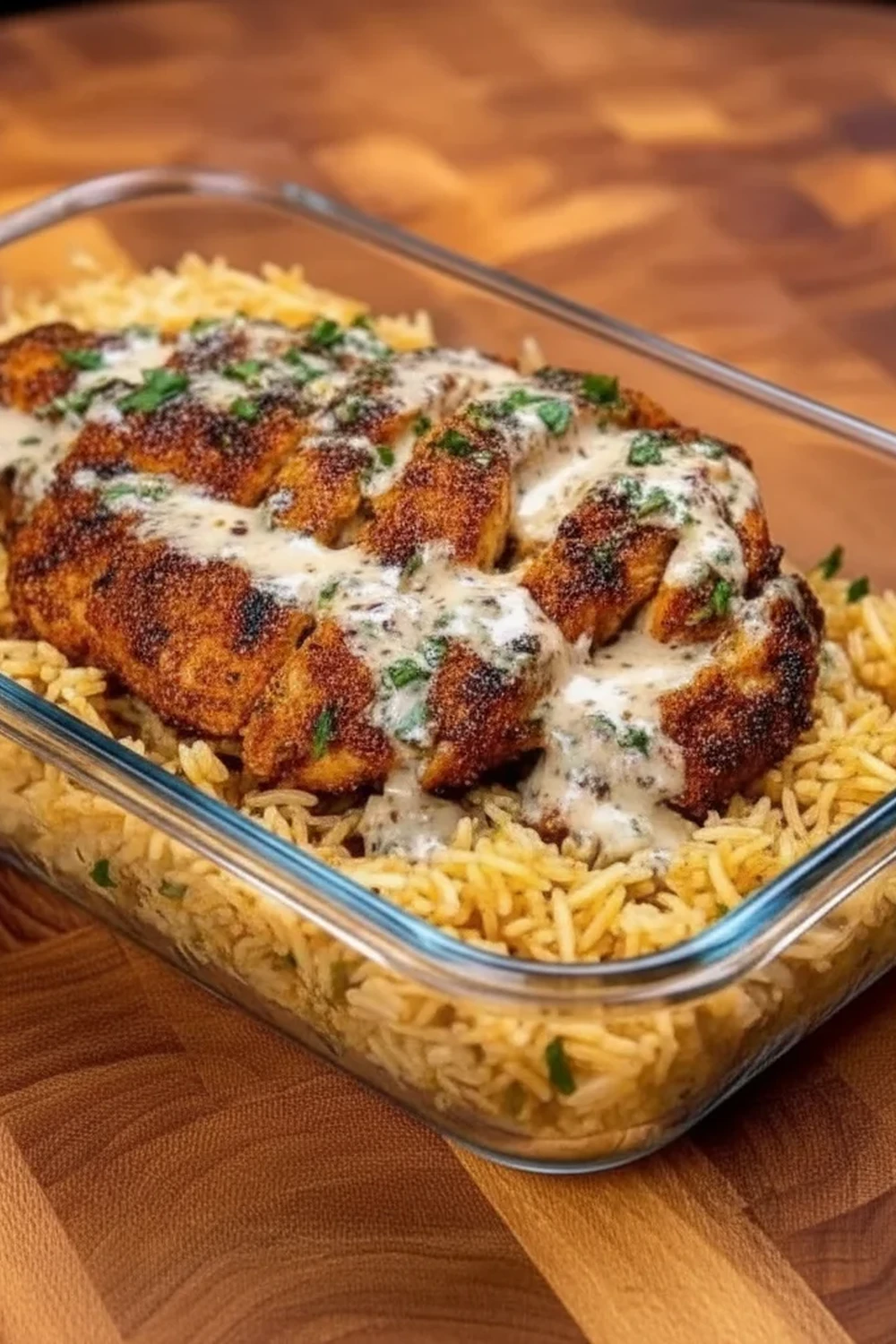 Creamy Cajun Chicken Rice Bowls