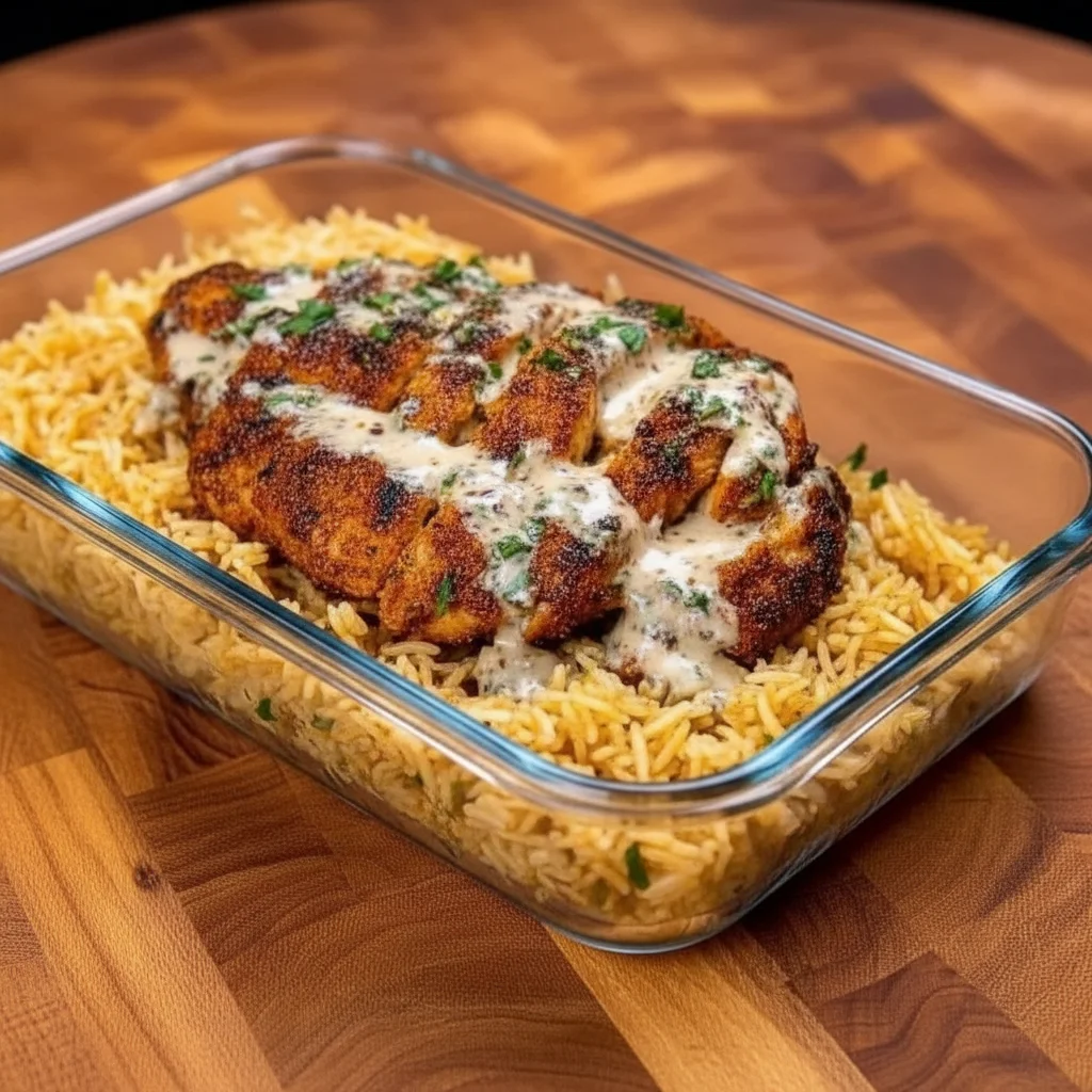 Creamy Cajun Chicken Rice Bowls