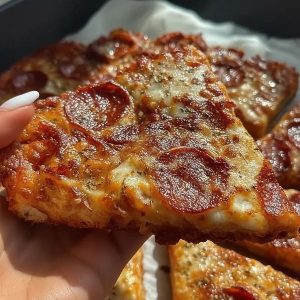 High Protein Chicken Crust Pizza