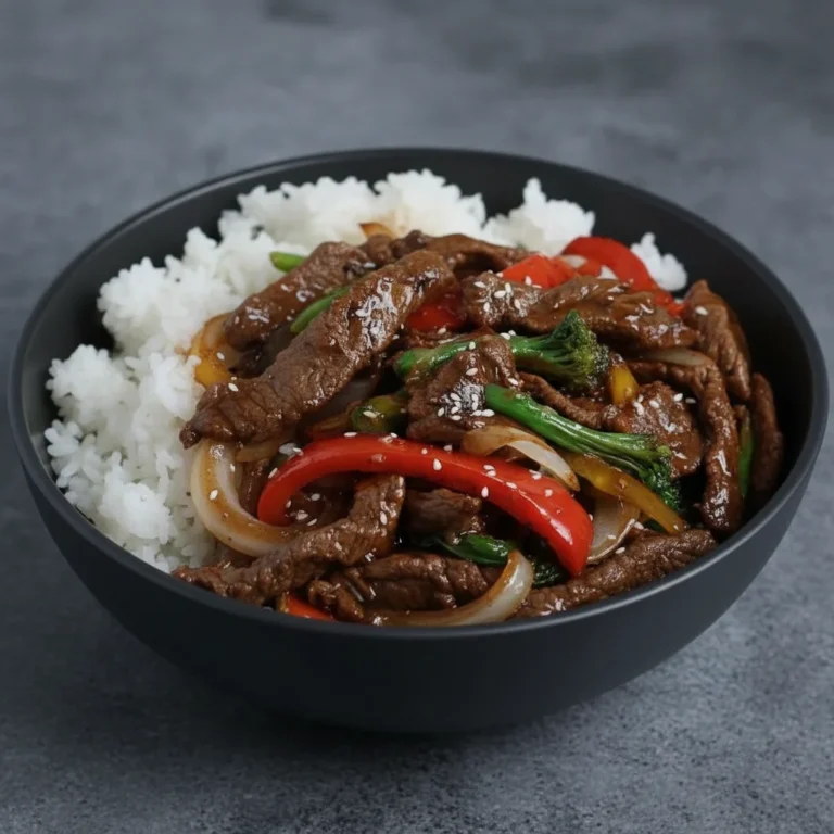 Sizzling Beef Stir Fry