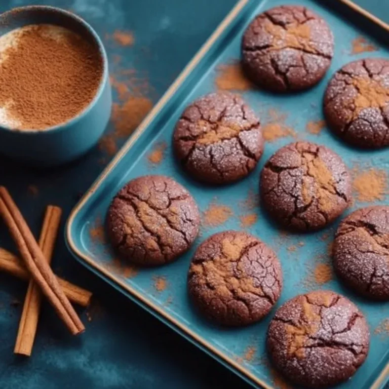 Spiced Mexican Hot Chocolate Cookies