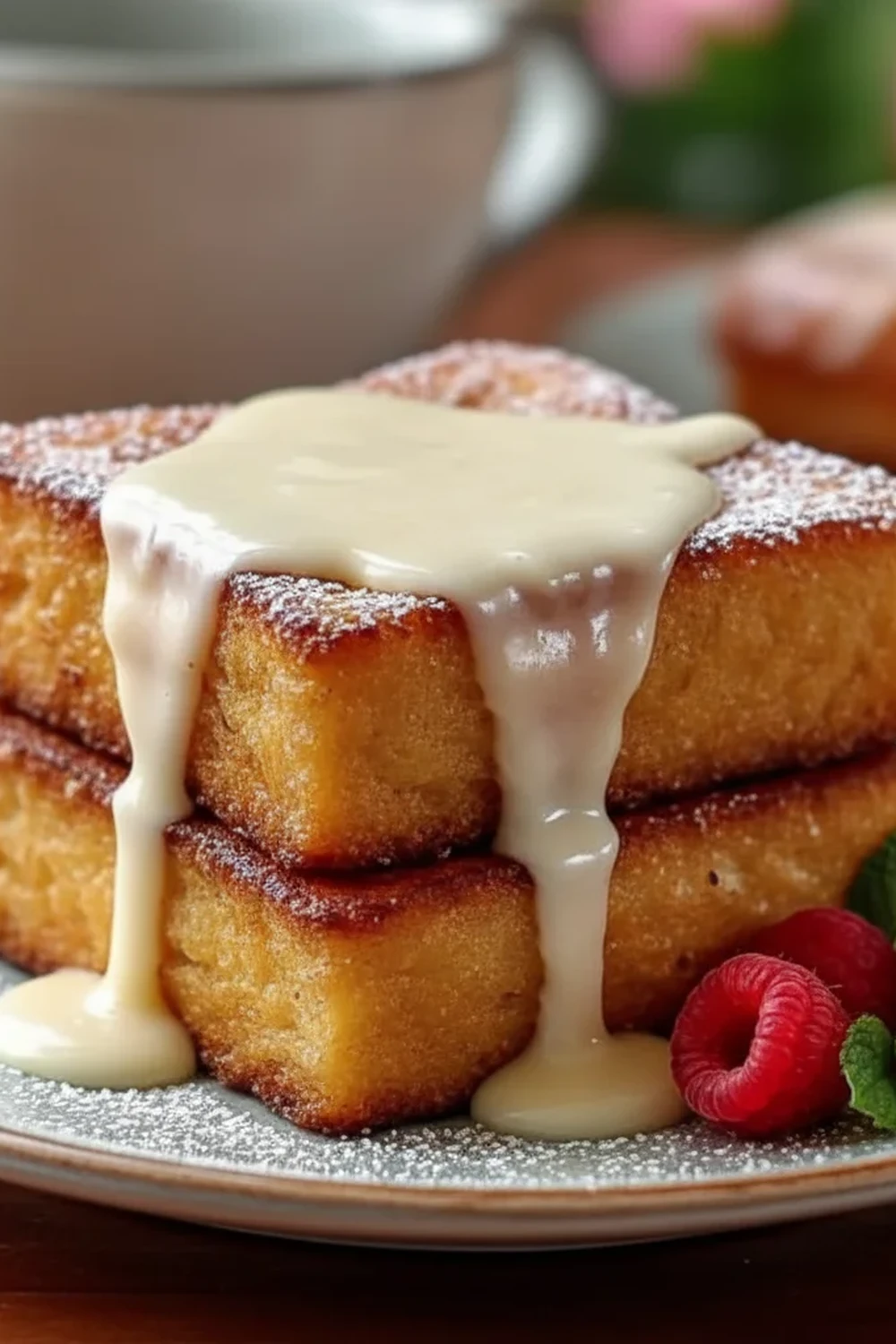 Baked Maple Donut Bars