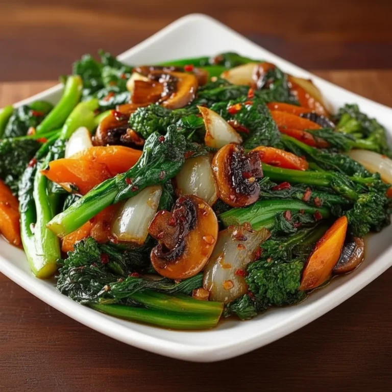 Vibrant Sautéed Vegetables Side Dish