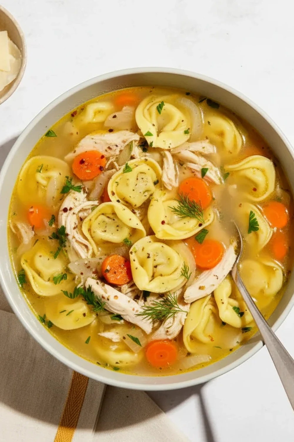 Chicken Tortellini Soup Recipe